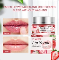 strawberry orange peach exfoliating lip scrub lip cream remove dead skin moisturizing full lips lip scrub gel mask lip care