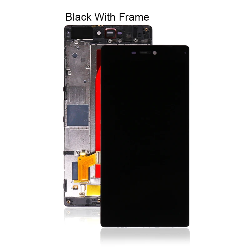 for Huawei P8 LCD Display with Touch Screen Assembly Replacement Parts Frame 100% Tested Free Shipping | Мобильные телефоны и
