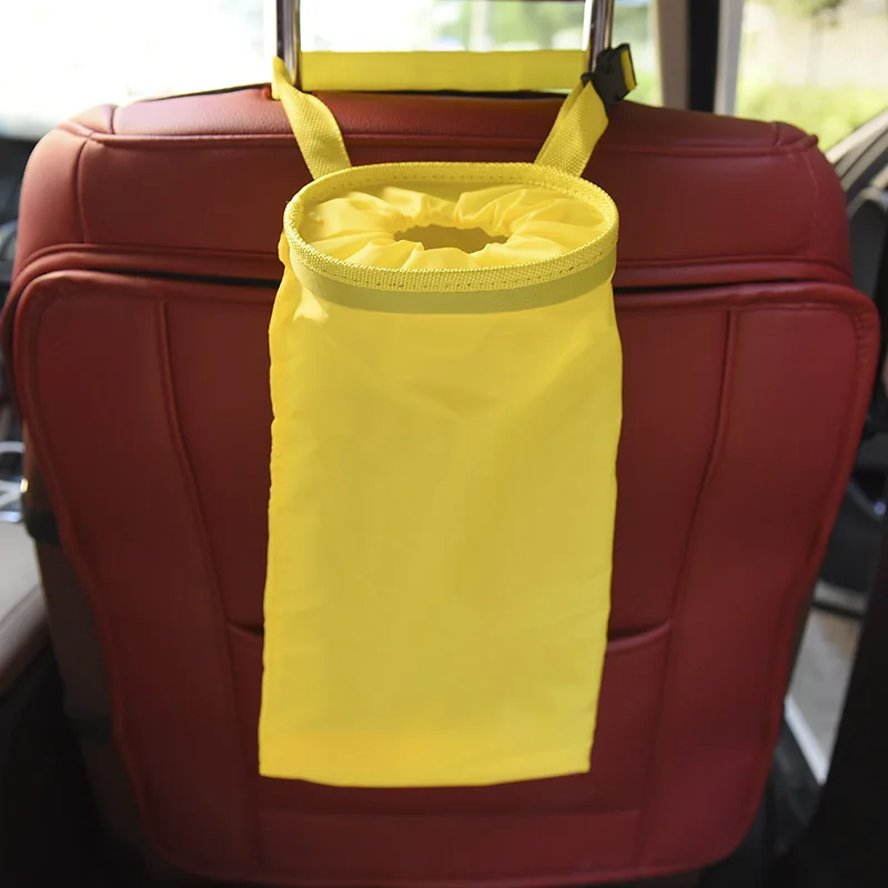 POSSBAY Portable Auto Storage Bag Car Dustbin Trash Garbage Seat Back Hanging Organizer Can Bin | Автомобили и мотоциклы