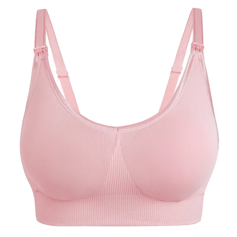 

Maternity Underwear Bra Cotton Slim Elastic Soft Arch Pregnancy Women Top for Feeding Nursing Breastfeeding Clothes Bralette