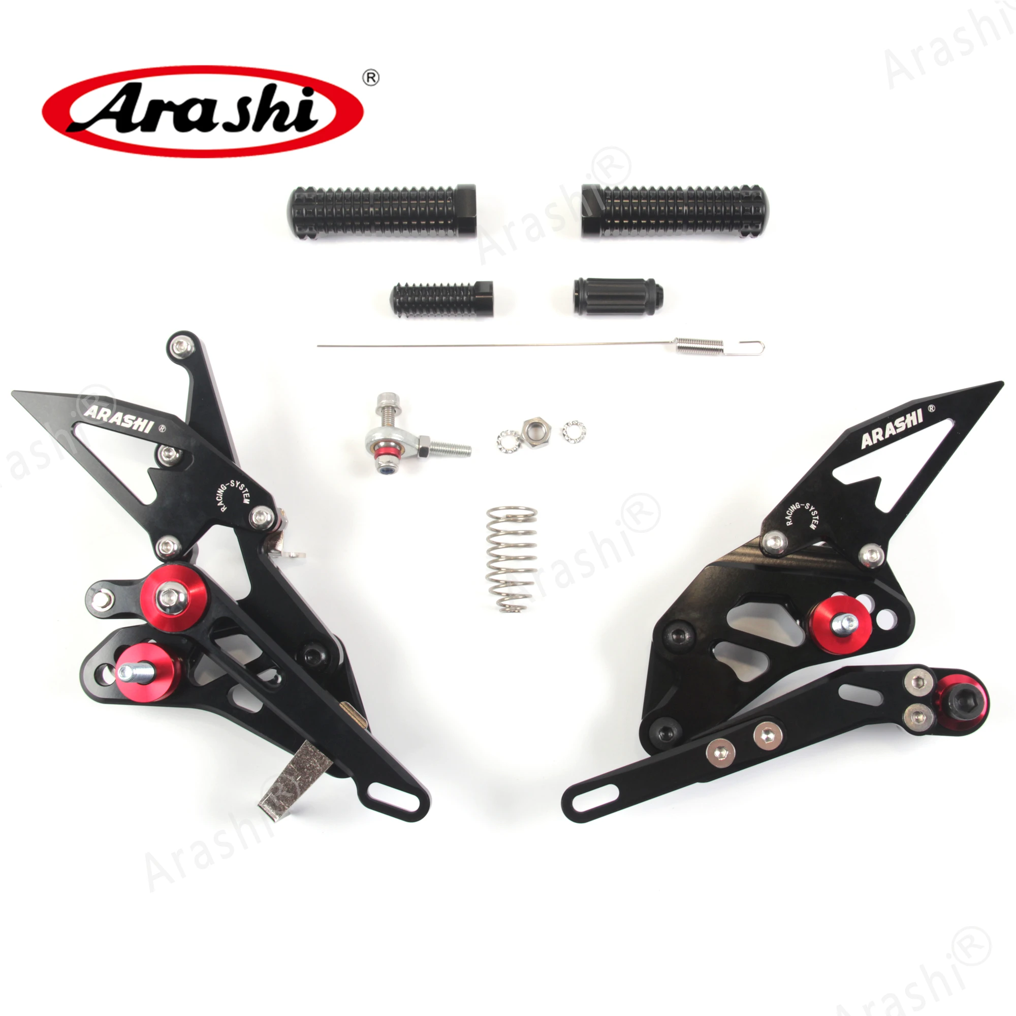 Араши GSXR1000 2009- ЧПУ Rider Регулируемые подножки для SUZUKI GSXR 1000 2009 2010 2012 2013 K9