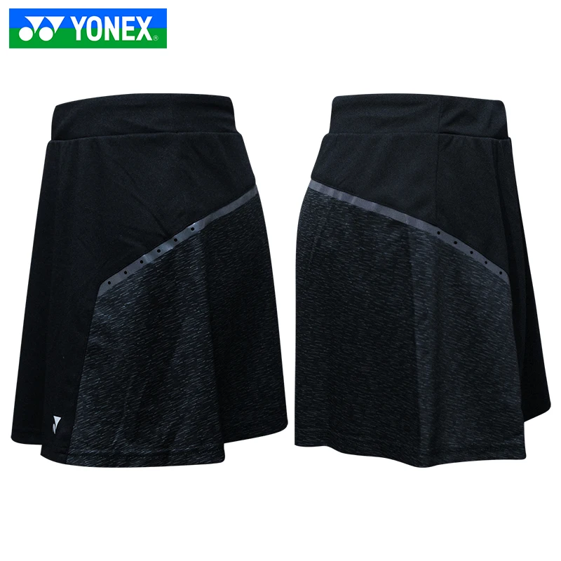 Yonex Женская юбка для бадминтона дышащая удобная быстросохнущая Женская Спортивная Короткая юбка для соревнований по фитнесу