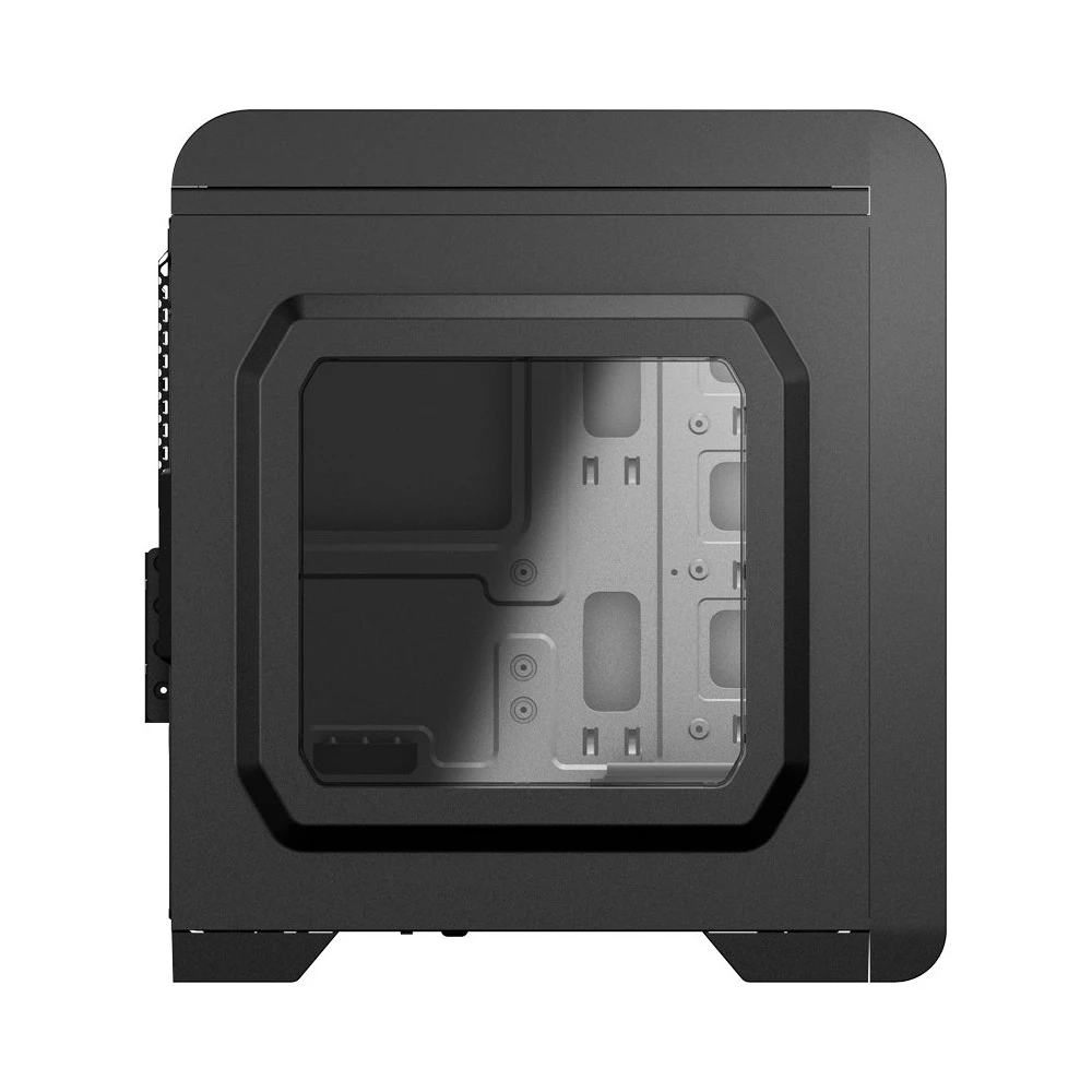 Корпус MiniTower AeroCool Qs-240 mATX Window USB 3.0 черный без БП | Компьютеры и офис