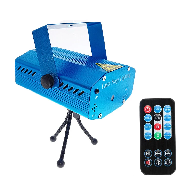 Дистанционный светодиодный сценический эффект свет музыка Авто/звук активный
