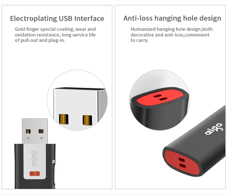 Aigo Антивирусная usb Блокировка данных ручка-накопитель защита от записи usb флешка 16 Гб Память usb cle usb chiavetta usb ключ