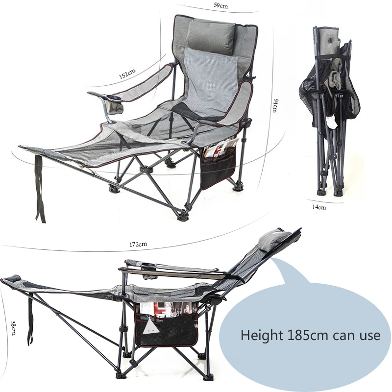 売る 良質折りたたみラウンジチェアポータブル釣りスツールレジャービーチ椅子オフィス昼寝光スツール屋外小道具
