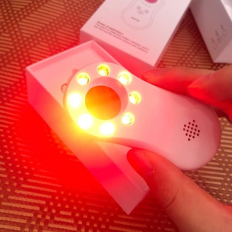 

2021 Anti-Spy Detector Infrared LED Find Hidden Camera Tracker Indoor Security Alarm Anti-eavesdropping monitoring detector in
