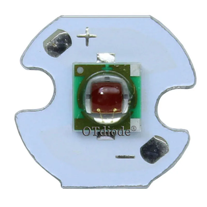 10 шт. оригинальный Cree XPE XP-E R3 1-3 Вт 3535 красный светодиодный эмиттер 620-625nm растения