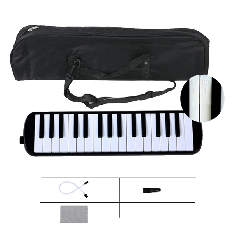 

Durable 32 Piano Keys Melodica With Carrying Bag Musical Instrument Beginners