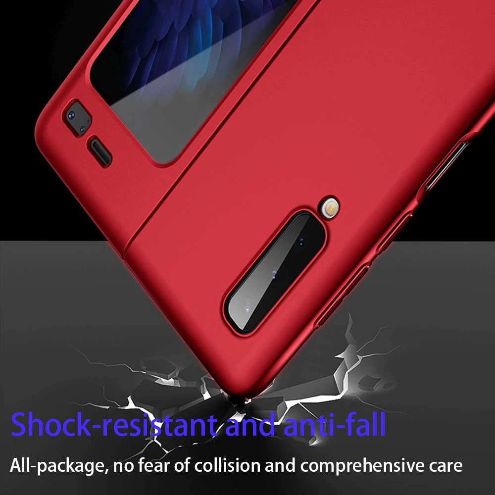 

LAPOPNUT Slim Thin Galaxy Fold Phone Case for Samsung Galaxy Fold 2019 Matte Shockproof Full Coverage Bumper Protective Cover