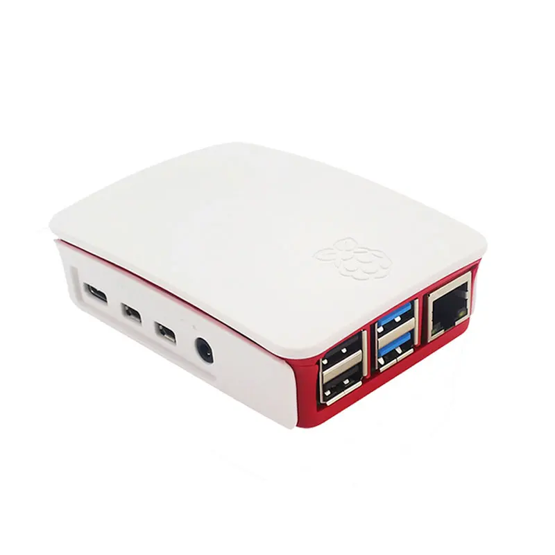 Raspberry Pi 4 модуль B 2 ГБ ОЗУ + карта памяти 64 адаптер 3 А чехол из АБС-пластика ++