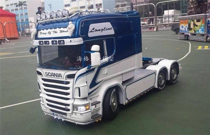 1:14 Scania грузовик Tamiya трактор Hercules модель автомобиля крыша свет бар крыши точечный