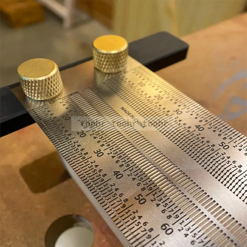 Линейка для деревообработки высокоточная линейка маркировки стальная отверстий