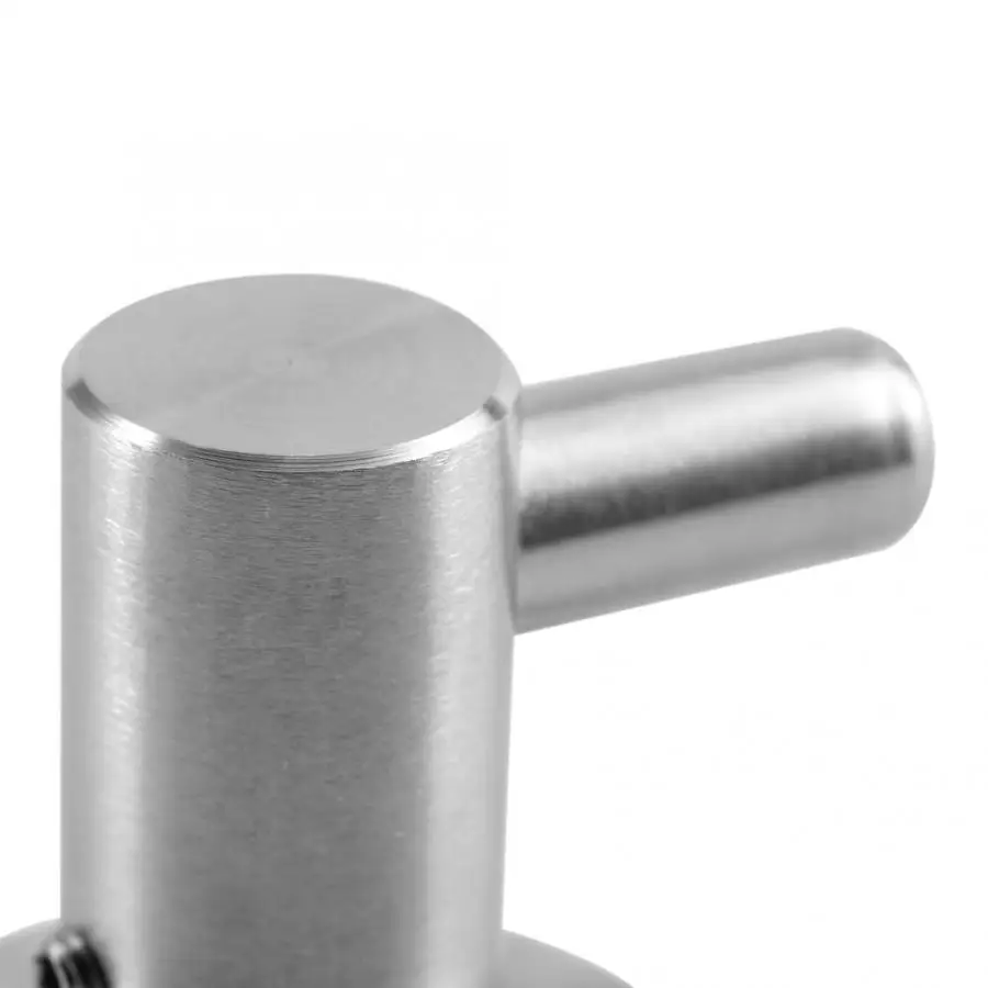 1 5x Прочная нержавеющая сталь ванная комната Кухня Настенный одинарный крючок