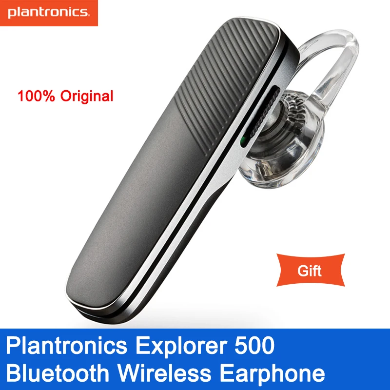 Plantronics Explorer 500 наушники-вкладыши Беспроводные Bluetooth 4,1 гарнитуры с высококачественным звуком микро для SamSung Xiaomi