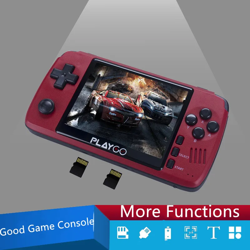 All New Open Source Handheld Game Console  3.5 inch IPS Retro Game Console Support TF card Expansion Children Game Player