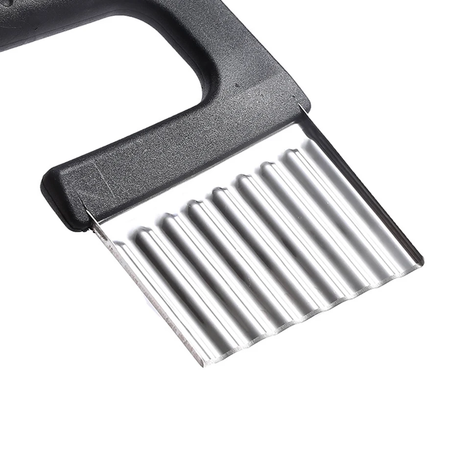 Нож для нарезки картофеля фри салата гофрированный измельченный ножевые гаджеты