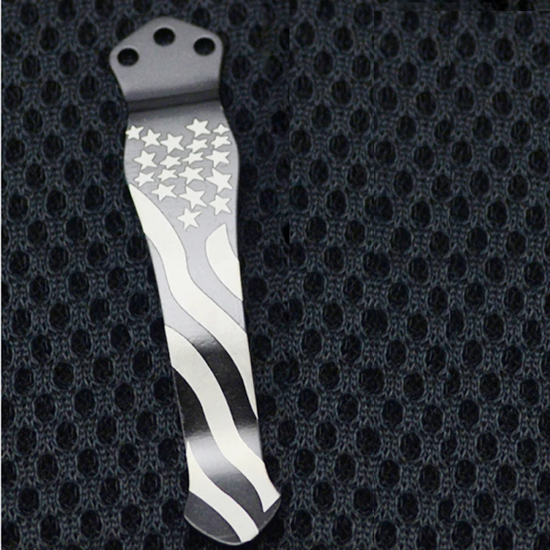 Зажим из титанового сплава для задней части складного ножа Benchmade 710 Emerson CQC ZT0620 |