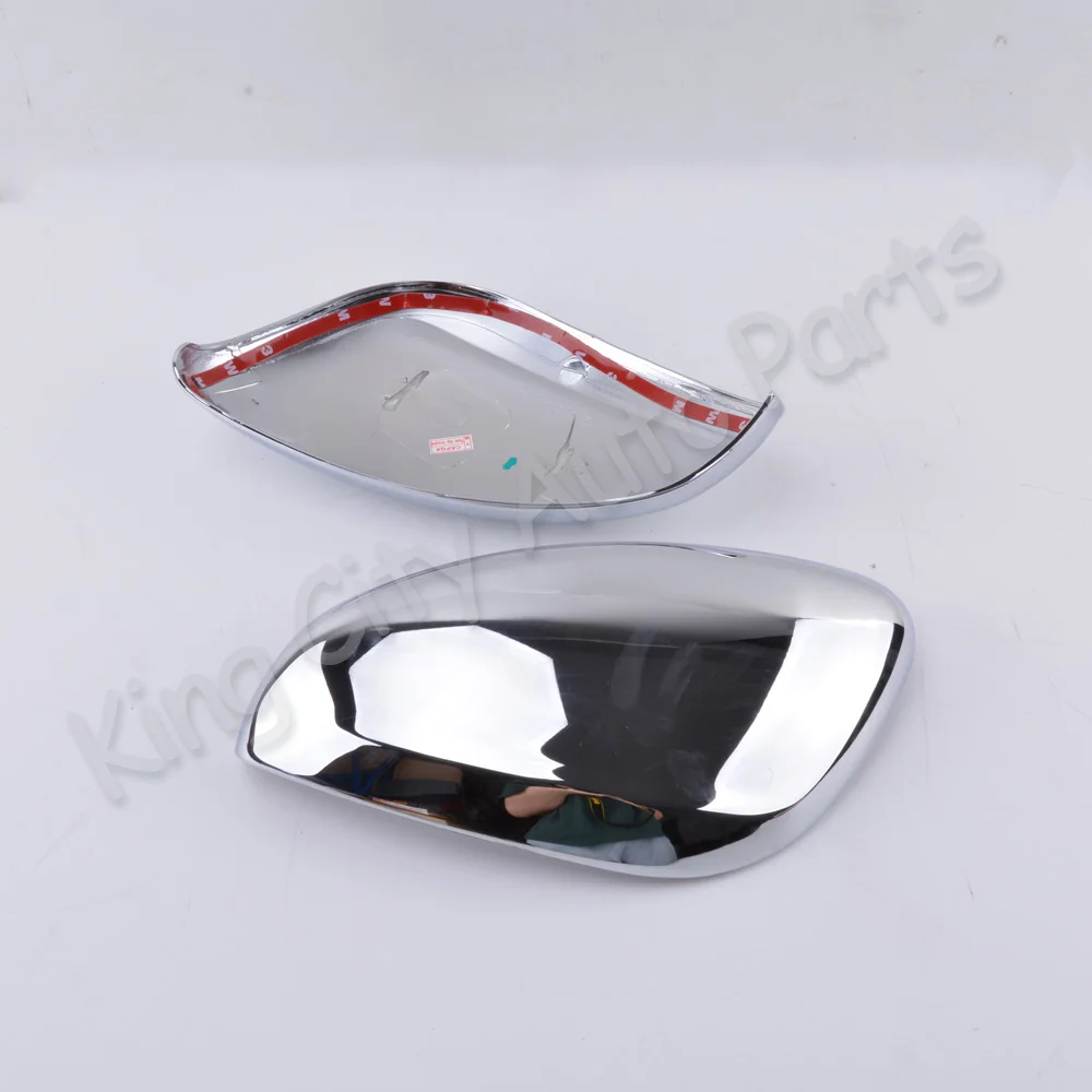 Крышка QX 1 пара для Peugeot 2008 208 14 17 хромированная крышка внешнего зеркала заднего