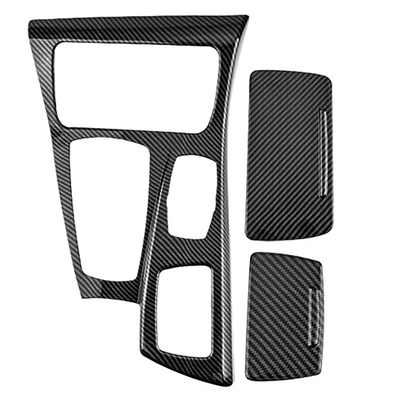 

Interior Gearshift Panel Cover Sticker Central Control Decorative Stickers for BMW-2011-17 5 Series F10/F18