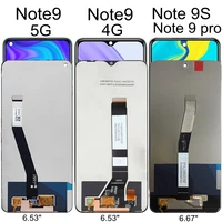 lcd for xiaomi redmi note 9 4g 5g m2003j15 pro lcd displaytouch screen assembly replacement for note 9s m2003j6a1g lcd