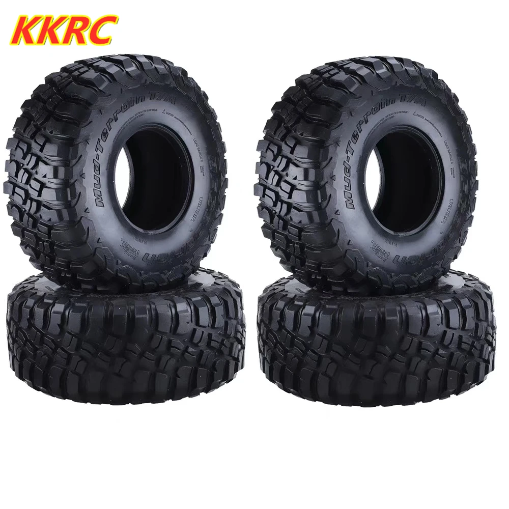 Резиновые шины 120 мм 2 дюйма Rocks для 1:10 RC Rock Crawler Trx4 Axial SCX10 90047 D90 D110 TF2