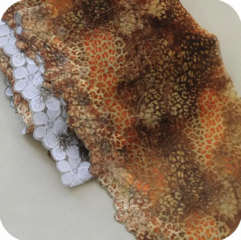 Нейлоновая эластичная кружевная отделка 1 метр для поделок бюстгальтеров