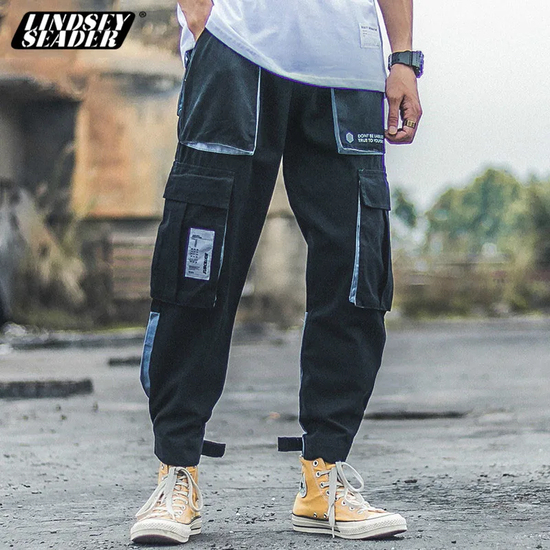 Брендовые мужские повседневные брюки Lindsey Seader новые модные Универсальные
