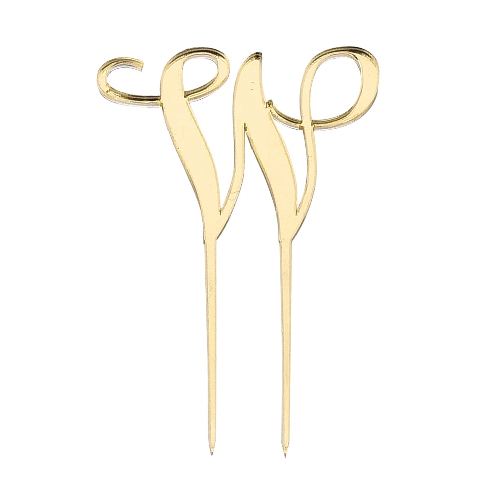 12 шт. деревянные акриловые топперы для торта | Дом и сад