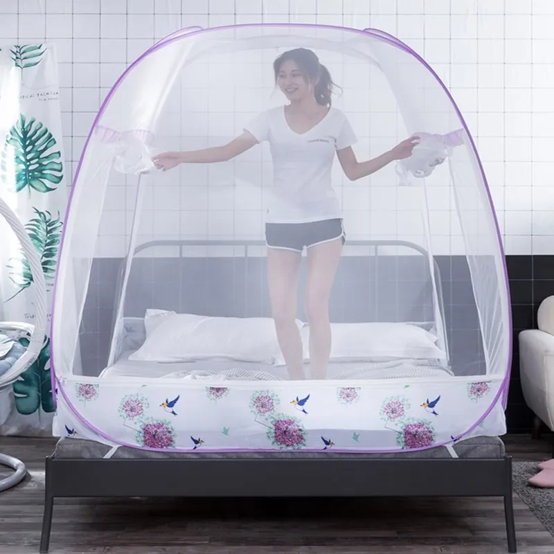 Москитная сетка для штор большая от насекомых Монгольская Юрта Бесплатная