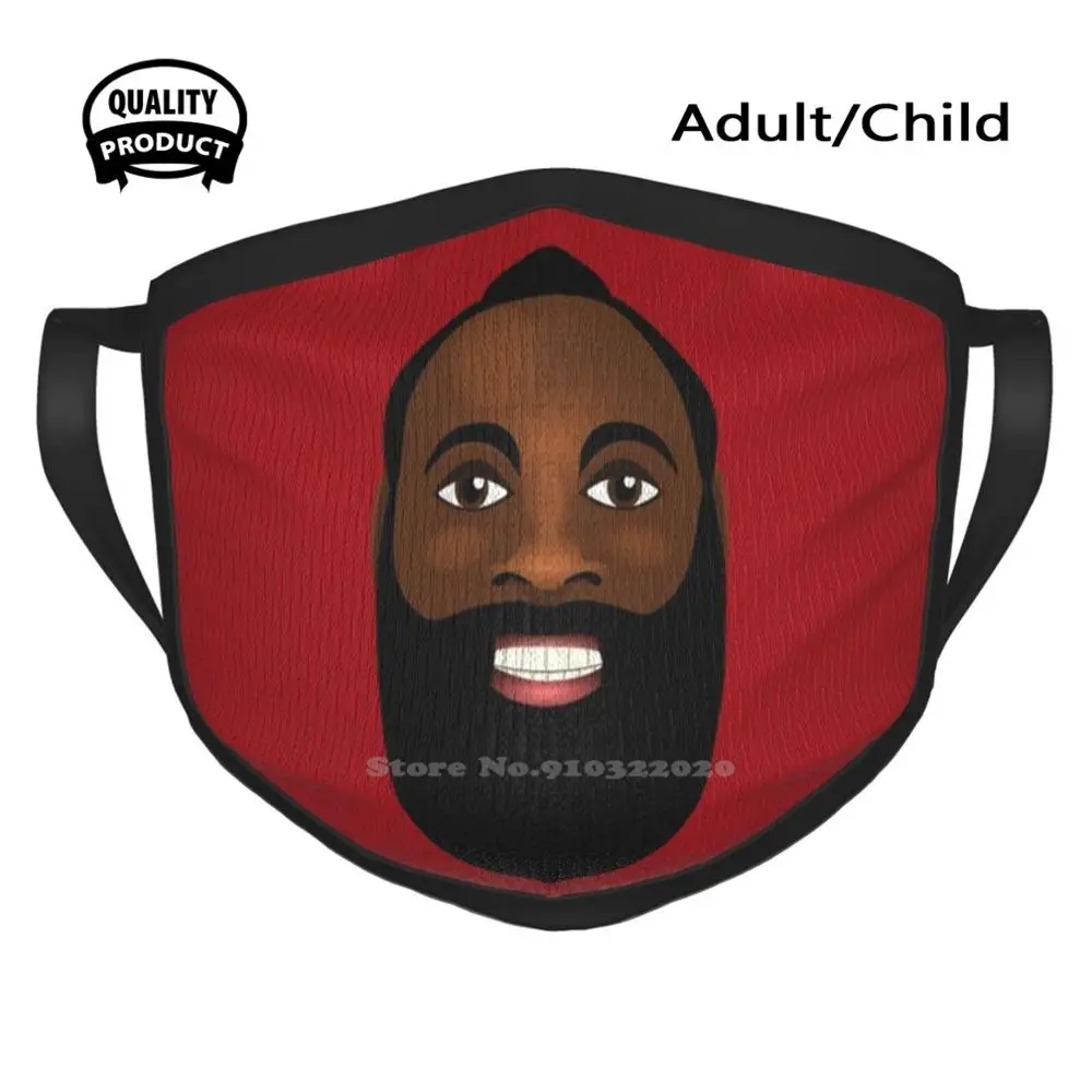 

James Harden Outdoor Cycling Fishing Motorcycle Face Masks James Harden James Harden Rockets Beard Famous People Basket Houston