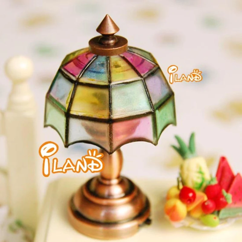 

Dollhouse Mini LED Light Colour Mini LED Light Exquisite appearance Simulation Ornament Decoration for 1/12 Dollhouse