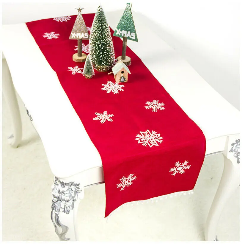 

Cartoon Table Runner Table Cloth for Wedding Dinner Coffee Table Party Christmas Home Decoration