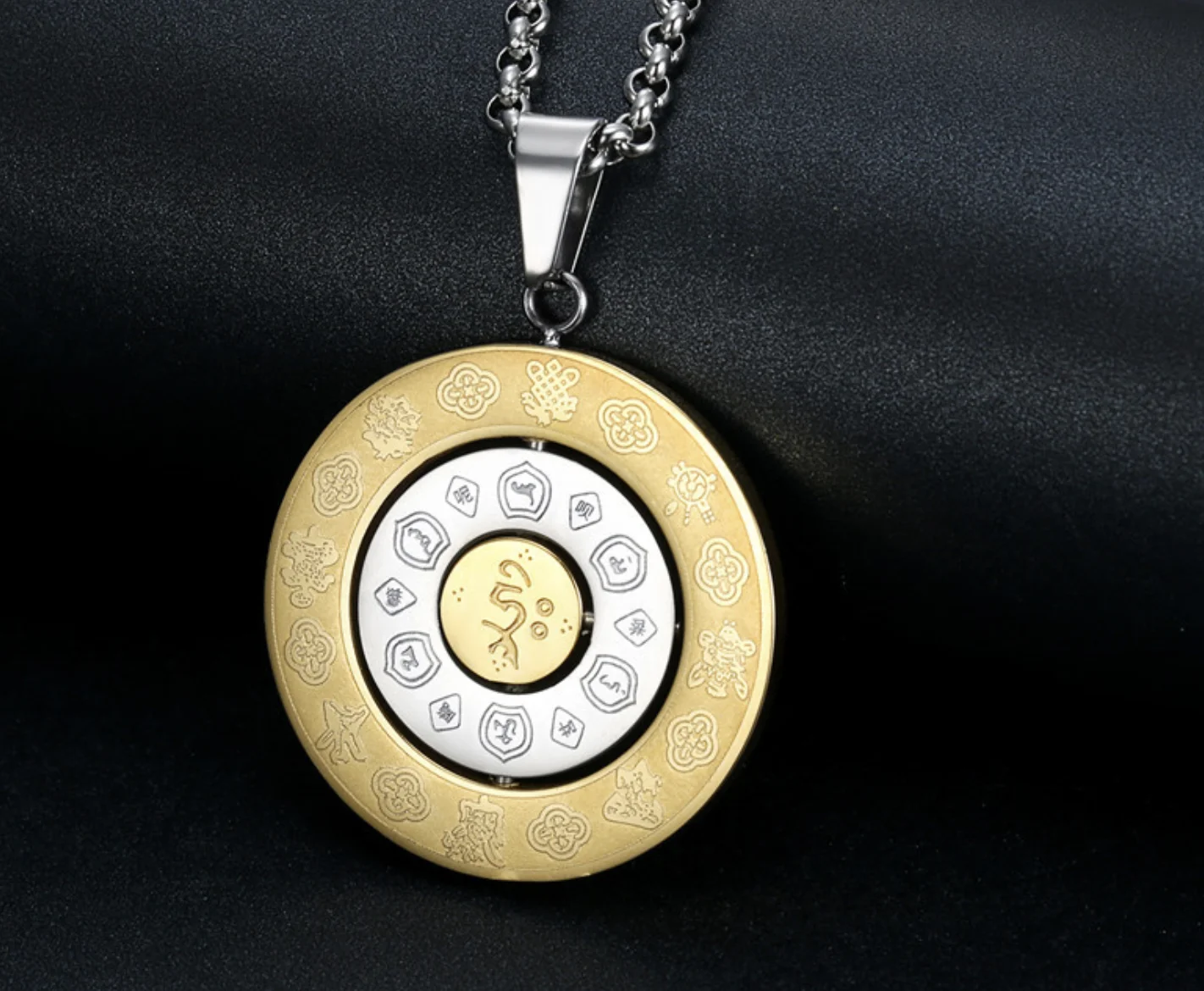 Модные ювелирные изделия поворотное ожерелье со знаком зодиака девять дворцов