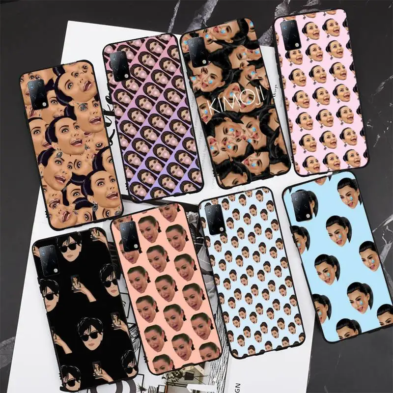 

Kim-Kardashian-Kimoji Phone Case for Samsung A71 A80 A91 A01 A02 A11 A12 A21S A31 A32 A20E M10 M11 M20 M30 M31 M31S M21 cover