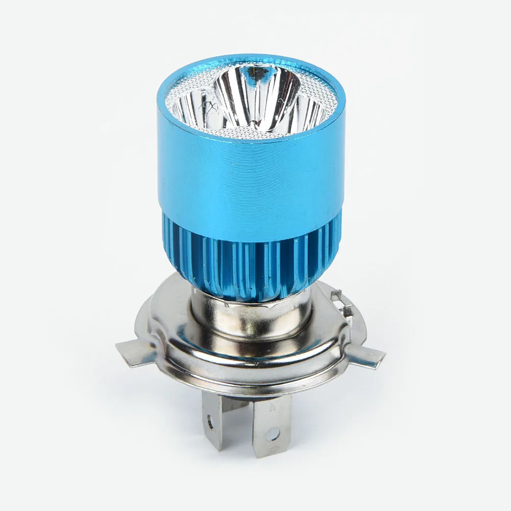 

DC 12-85V H4 3 LED Motorcycle Headlight Bulb Hi/Lo Scooter Lamp ATV Fog Light Separated Standard High-low Beam