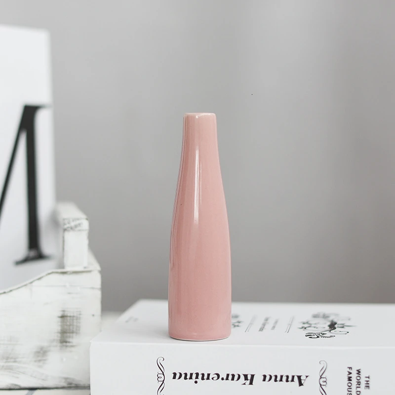 Керамическая ваза для цветов 4 цвета украшение домашнего стола цветочного горшка