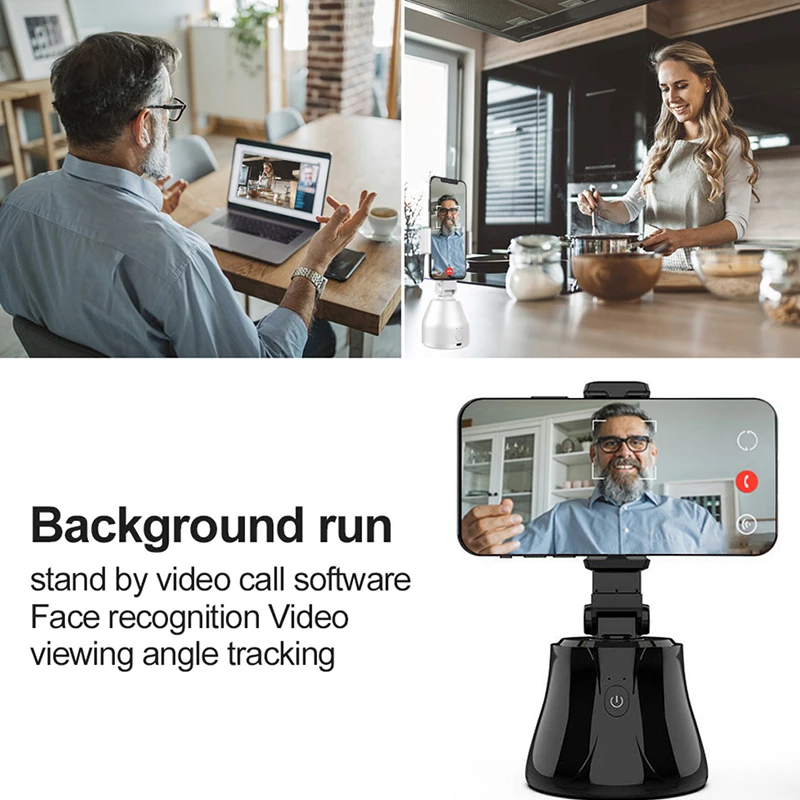 Автоматическая смарт-съемка селфи-палка 360 ° держатель для отслеживания объекта
