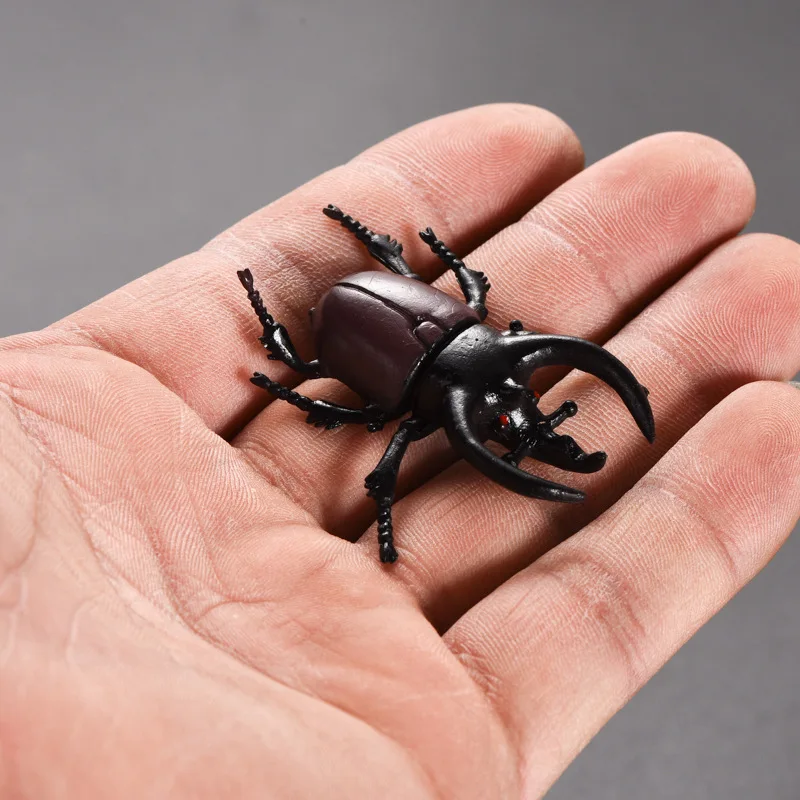 1 шт. моделирующая модель жука игрушка Новинка Забавные игрушки животные Рогатые