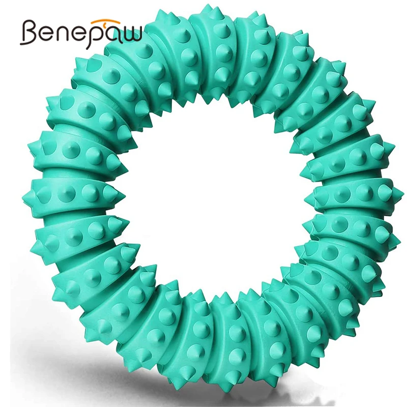 Прочные игрушки для собак Benepaw чистящие зубы нетоксичные из натурального каучука