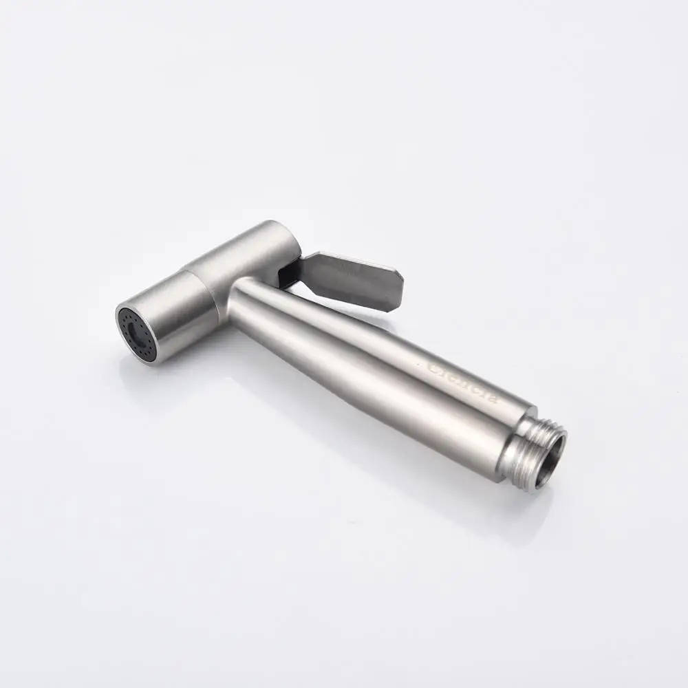304 Stainless Steel Double Outlet Angle Valve Hand held Bidet Shower Toilet Jet Cleaner High Pressure Sprayer Faucet | Обустройство