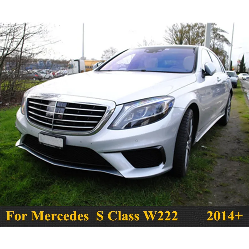 Replacement Accessories S65 Auto Front Bumper Mesh Grille Part Fit for Mercedes Benz S Class W222 2014-2016 S600 S320 S350 S500 |