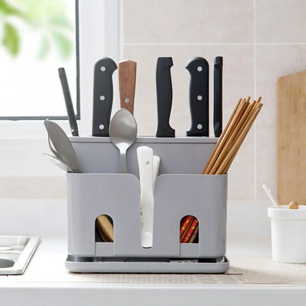 

Встроенная пластиковая подставка для хранения палочек для еды