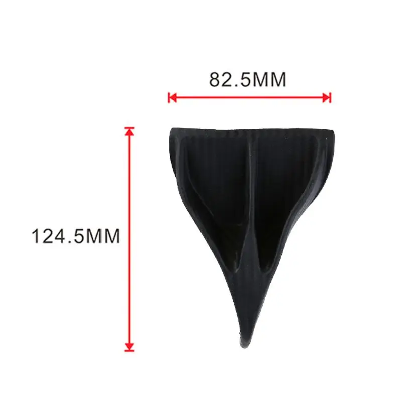 1Pcs Carbon Fiber Shark Fin Kit Diffuser Spoiler Roof Wing Windshield Vortex Generator for Windscreen RoofSpoiler Bumper | Автомобили и