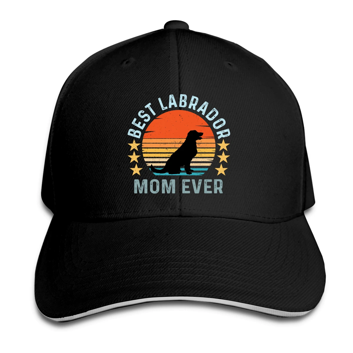 

Best Labrador Mom Ever Hat Baseball Cap for Men Women Fashion Adjustable Sun Hat