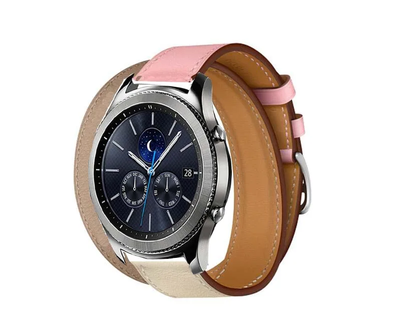 

22mm universal belt amazfit 3 GTR pace Huawei GT 2E honor magic band galaxy watch 46mm s3 Ticwatch S S2 pro strap leather