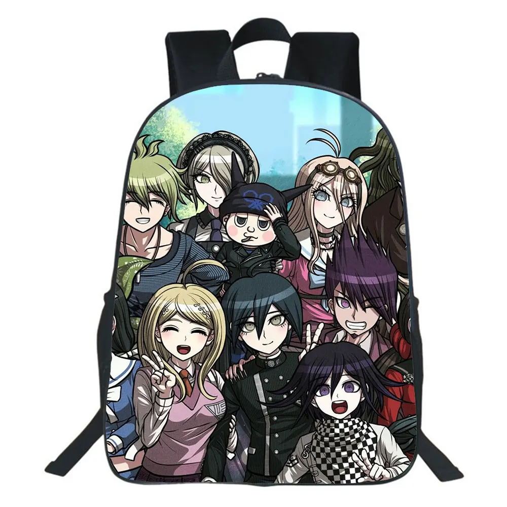 

Japan Anime Danganronpa School Bag Monokuma Men Backpack Boys Girls Bags Children Bag Fashion Backpack Women Rucksack Mochilas
