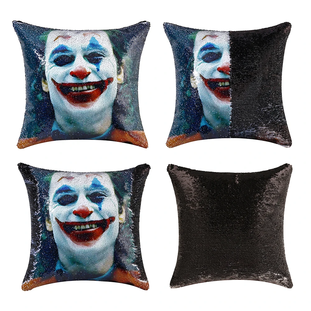 

Joker Heath Ledger Pillow Cover ChristmasPillow Case Designer Throw Decorative Throw Accent Pillow Art Pillow Movie Throw Pillow