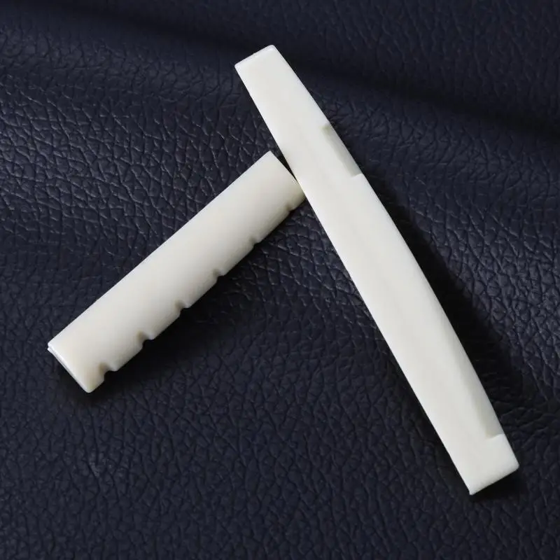 

String Bridge Saddle Nut Parts For Folk Acoustic Guitar Lvory Durable Classical Guitar Parts Accessories Musical Instruments