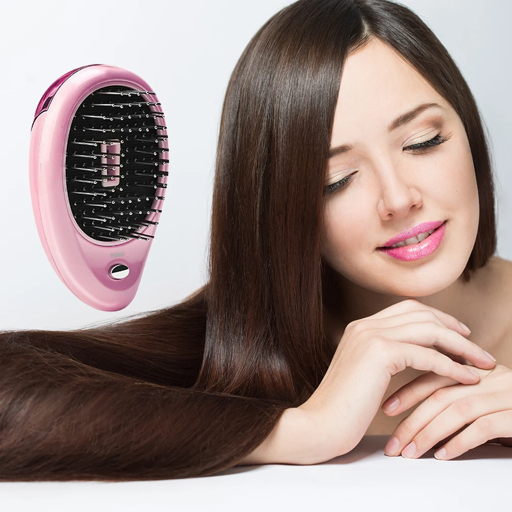 

Pro Electric Massager Comb Phototherapy Vibration Scalp Hair Brushes Hair Care Anti-static Hairdressing Combs